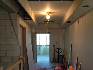 Main floor corridor + bulkhead
