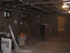 Staff Area in basement