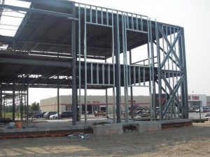 Steel framing windows / exterior