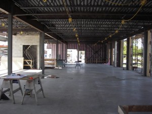 A look inside the main floor